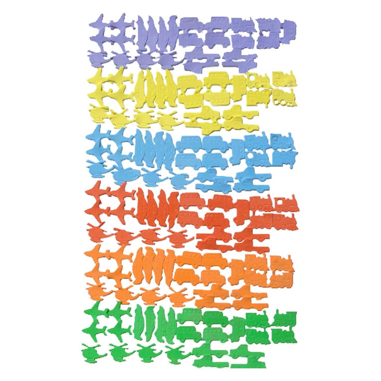 Haza Witbaard Foamstickers Fahrzeuge, 72.. (72 Sticker) (21206796)