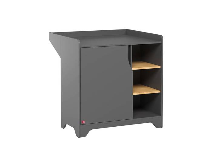 Commode à langer Vox Leaf Gris et bois