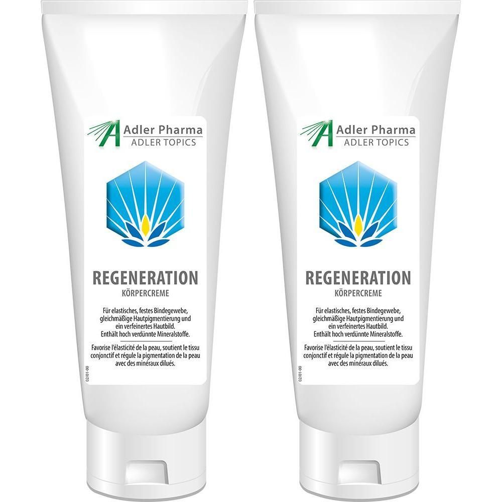 Mineralstoff Körpercreme Regeneration 2x 2x200 ml Creme