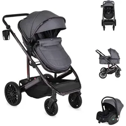 Moni, Kinderwagen, Kombikinderwagen 3 in 1 all Road (0 Monate - 4 Jahre)