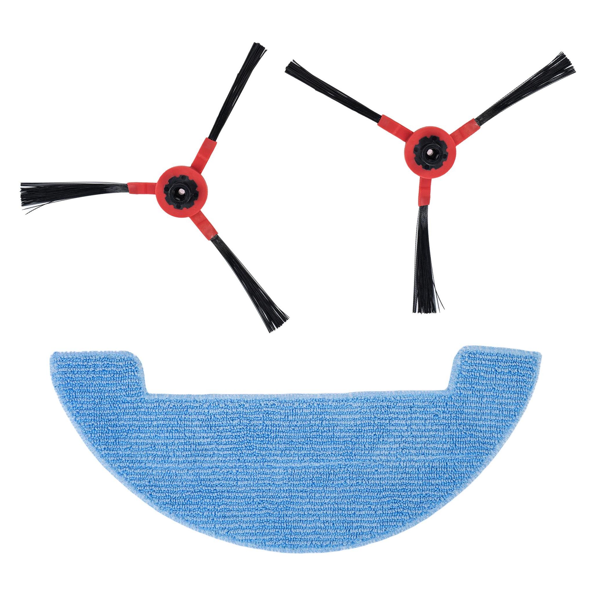 PNI Ersatzbürsten und Mopp für den intelligenten Roboterstaubsauger SafeHome Cleaner PTV35 (43698528)