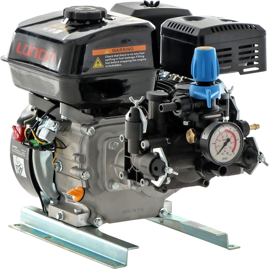 Motopompe de pulvérisation Comet MTP MC25 SC. 4T - moteur Loncin G200F - versions pour acides et produits chimiques