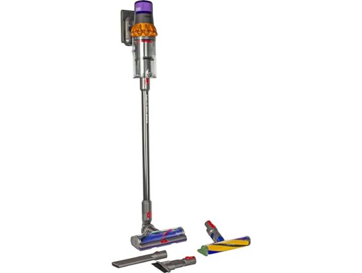 Dyson V15DETECTABSOLUTE2023 Staubsauger, wiederaufladbar, 25,2 V, Grau/Violett