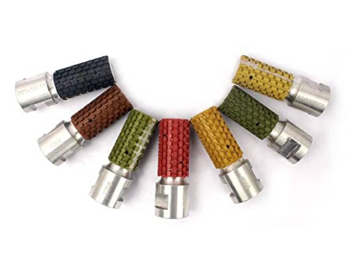 1 Zoll Diamanttrommel Räder mit M14 Gewinde zum Polieren von Marmor Granit Beton Küche Spüle Loch