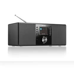 Kärcher Karcher DAB 5000+ Digitalradio (DAB+ / UKW-RDS, AUX-IN, Bluetooth, Wecker mit Dual-Alarm) schwarz