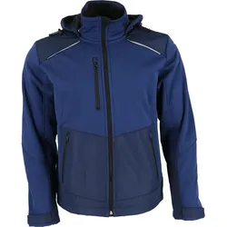 Winter Softshelljacke "4060 CFJ" Fusion Skarup - L - dunkelblau