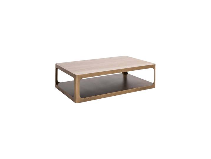 Design Couchtisch „Claridge“ mit Keramikplatte Beige Richmond Interiors