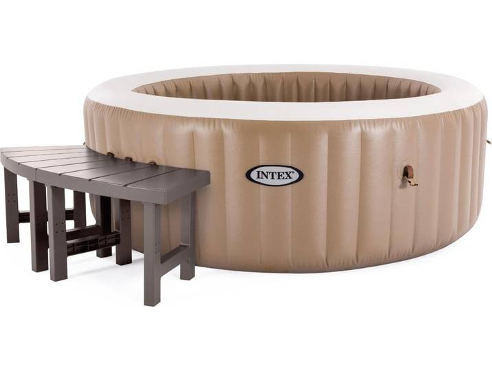 INTEX PureSPA Sitzbänke Set 2-teilig für Whirlpool Beistelltisch Zubehör Sitzbank Pool