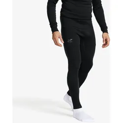 Route Merino Warm Base Layer Pants Herren Black, Größe:XL - Herren > Funktionsunterwäsche - Schwarz