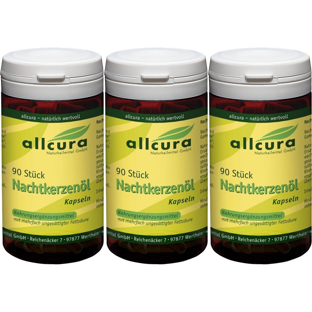allcura Nachtkerzenöl 3x90 St Kapseln