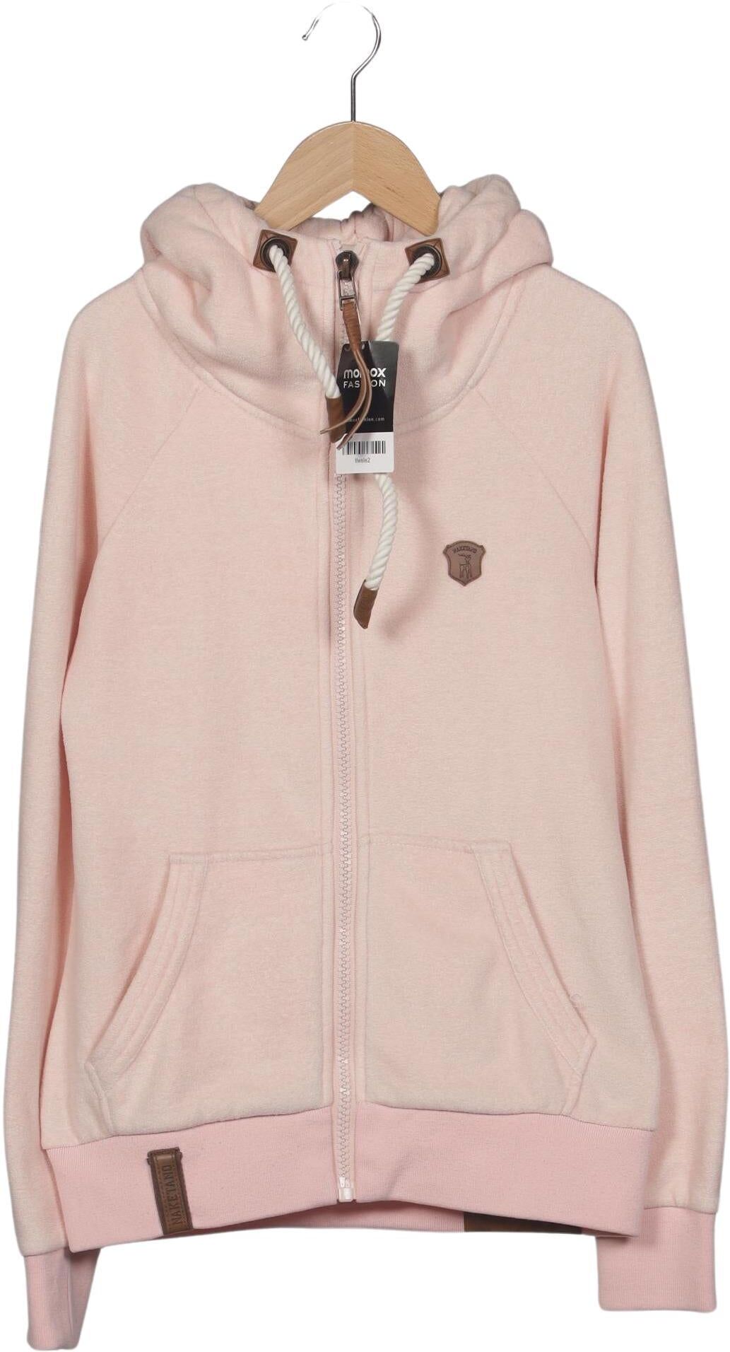 Naketano Damen Kapuzenpullover, Pink, Gr. S, Synthetik - Second Hand