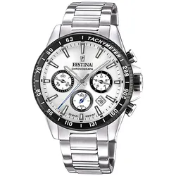 Festina F20560/1 Herrenuhr Chronograph Stahl/Silberfarben