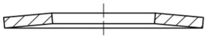 DIN 2093 Tellerfeder Stahl 12x5,2x0,5mm ; Industrial Quality Supplies (020930000120505)