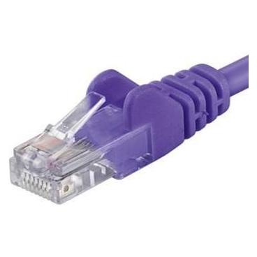 PremiumCord UTP CAT6 10m / Patchkabel / RJ45-RJ45 / lila (UTP, CAT6, 10 m) (8592220016081)