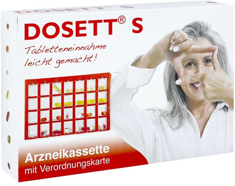 Dosett S Arzneikassette rot