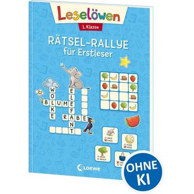 Leselöwen Rätsel-Rallye für Erstleser - 1. Klasse (Hellblau), Taschenbuch von Christiane Wittenburg, Loewe, 978-3-7432-1185-8