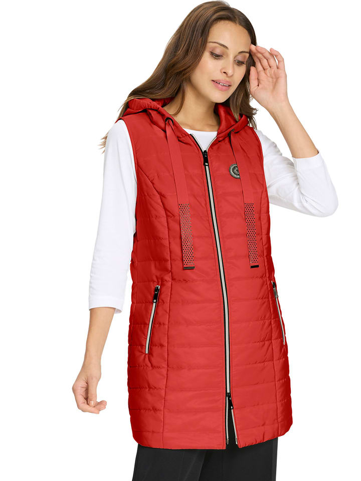 WITT WEIDEN Steppweste in Rot - 44