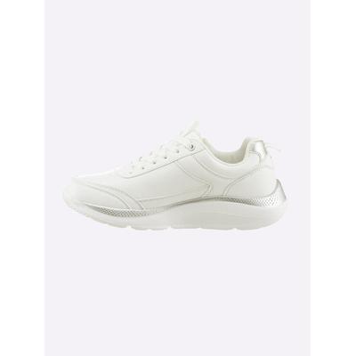 Sneaker KANGAROOS, Damen, Gr. 37, weiß, Lederimitat, Schuhe Sneaker