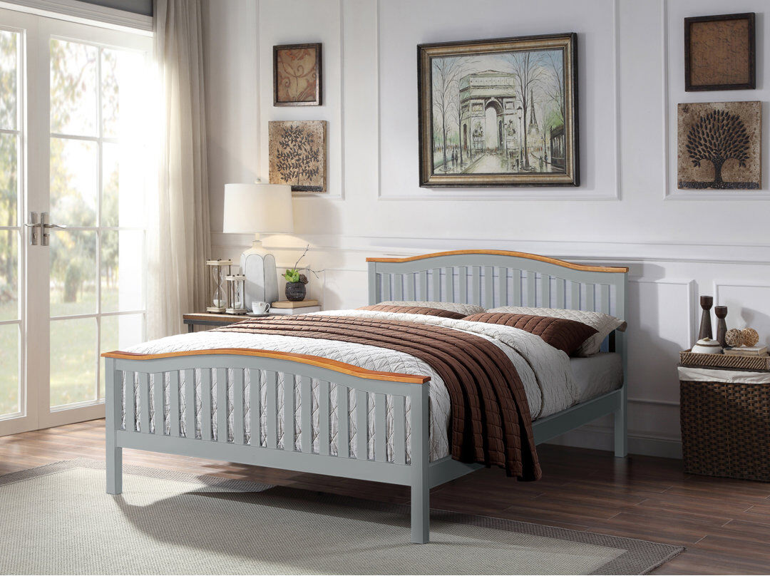 ClassicLiving Solid Wood Storage Bed Grey Kingsize (5')