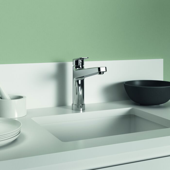 Ideal Standard Küchenarmatur BD329AA chrom, mit Absperrventil