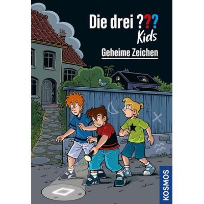 Die drei ??? Kids, 95, Geheime Zeichen, Gebundene Ausgabe von Boris Pfeiffer, Franckh-Kosmos