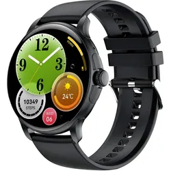 Avizar Smart watches Titmo Smartwach TITMO O-150 (AMOLED, bluetooth call) black (46 mm, ohne SIM), Smartwatch