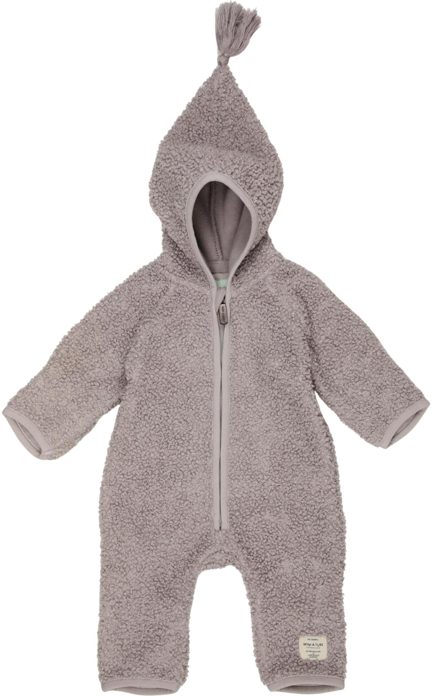 Mini A Ture Mädchen Schneeanzug, Grau, Gr. EU 56, Synthetik - Second Hand
