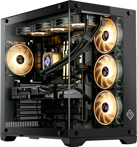 CSL Computer Gaming PC Gaming PC M11980H Intel Core Ultra 7 265KF 5.5GHz 32GB RAM 2000GB SSD Nvidia GeForce RTX 5070 12GB GDDR7