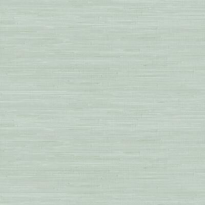 Society Social x WallPops Classic Faux Grasscloth Whisper Mint Peel and Stick Wallpaper