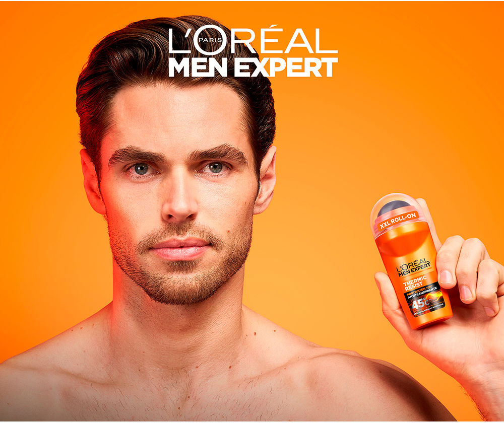 L'Oréal París Men Expert thermic resist anti-transpirante roll on 50 ml