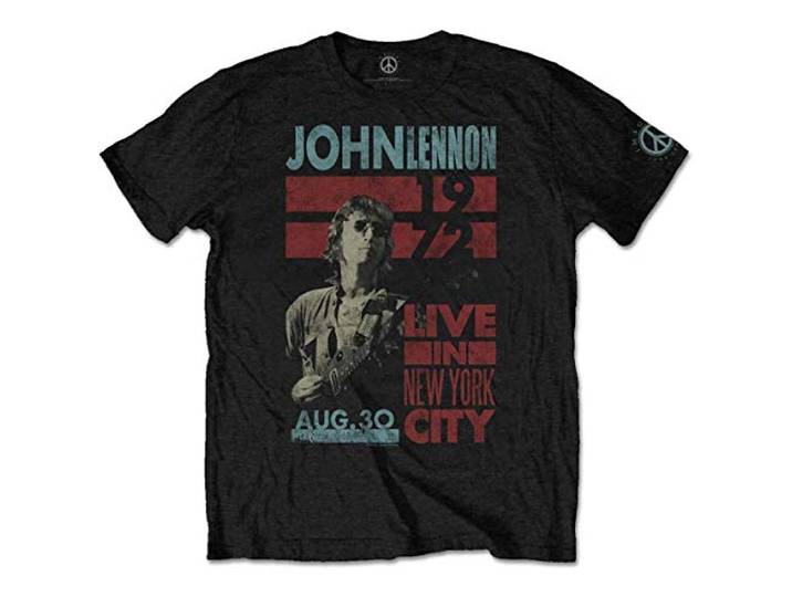 T-Shirt # L Unisex Black # Live In Nyc