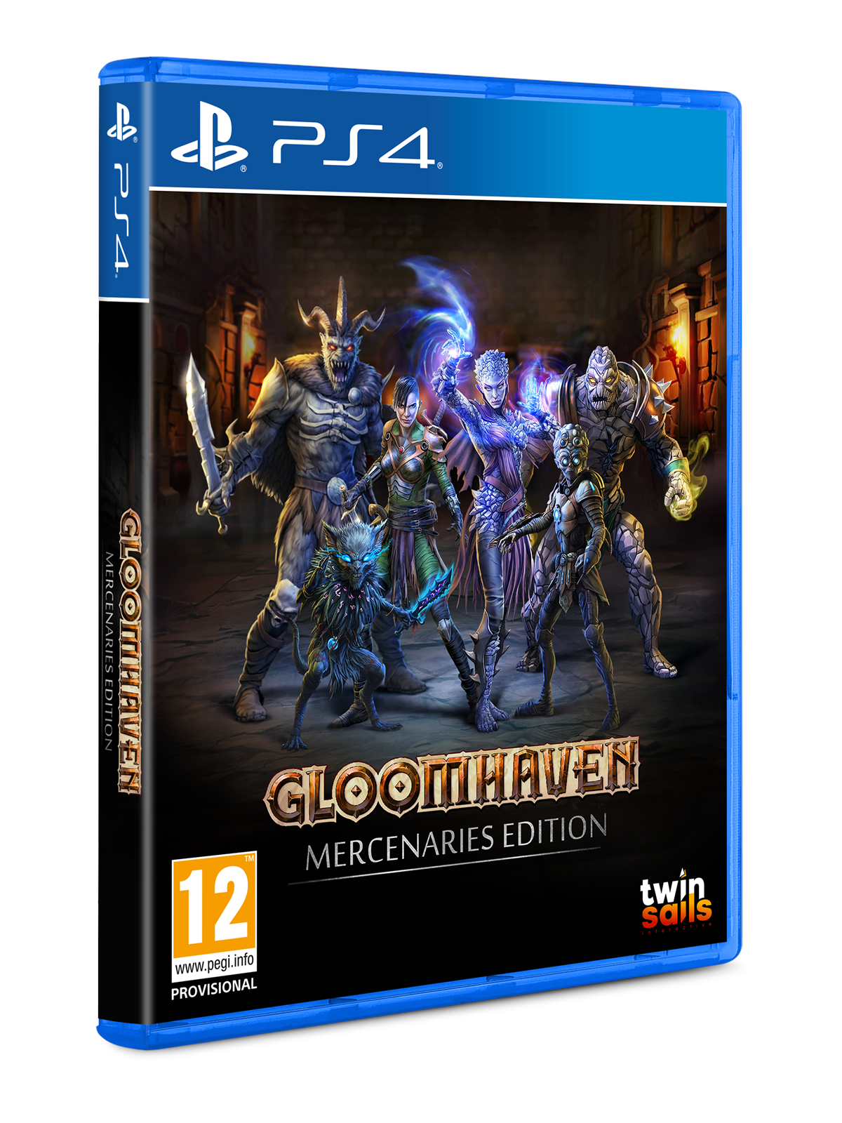 Gloomhaven (Mercenaries Edition) - Sony PlayStation 4 - RPG - PEGI 18