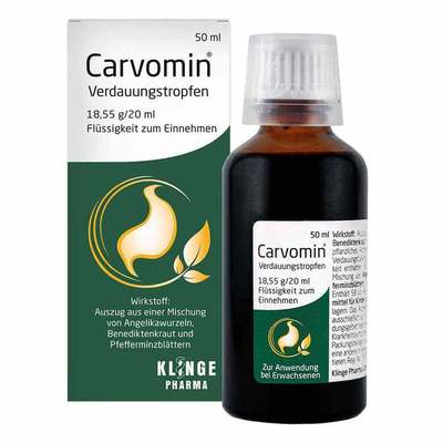 Klinge Pharma GmbH CARVOMIN Verdauungstropfen 50 ml 02470520