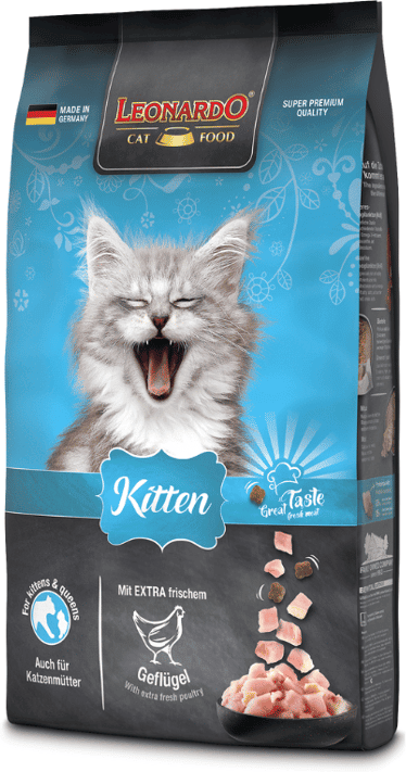 Leonardo Ração para Gatinhos e Gatas Gestantes 7500g
