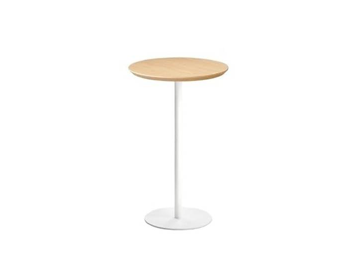 Stehtisch, modern, rund, für Cafés und den privaten Gebrauch zu Hause 70 x 104 cm, Sockel und Beine aus Legierung, einfach und praktisch, geeignet für Esszimmer