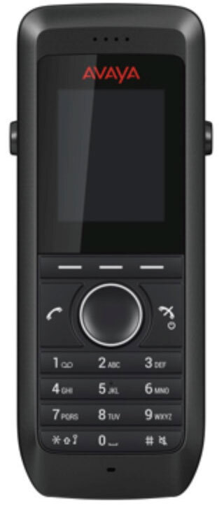 Avaya 3735, IP-Telefon, Schwarz, Kabelloses Mobilteil, 250 Eintragungen, LCD, 5,08 cm (2")