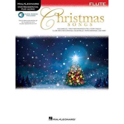 Christmas Songs for Flute Instrumental Play-Along Sheet Music with Online Audio Easy Holiday Songbook for Solo Flute Players Christmas Flute Sheet