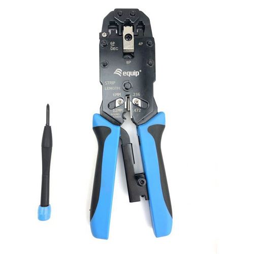 Equip Werkzeug Krimpzange RJ45 8P8C Profi 4P/2C 4P/4C 6P/4C