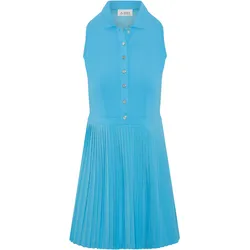 Original Penguin Kleid Mixed Media Pleated, ärmellos, hellblau