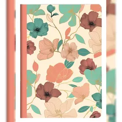 Clairefontaine 9x Gaïa beige, Notizbuch mit Fadenbindung A5 14,8x21 cm, 48 Blatt, liniert, sortiert - 116253C