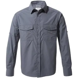 Craghoppers Herren Kiwi Langarmhemd - XXL - Ombre Blue