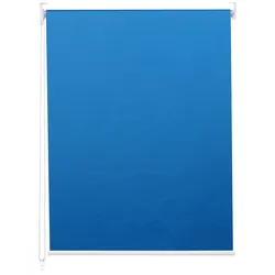 Décoshop26 - Verdunkelungsrollo für Fenster Sonnenschutz seitliche Bedienung 60 x 230 cm blickdicht blau 04_0004542