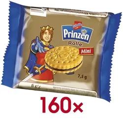 DeBeukelaer Doppelkekse »Mini Schoko« Portionspackungen Einzelkeks 160 Stück