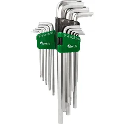 FORTIS Winkelschraubendreher-Satz 4317784729918 Kunststoffhalter 18-teilig