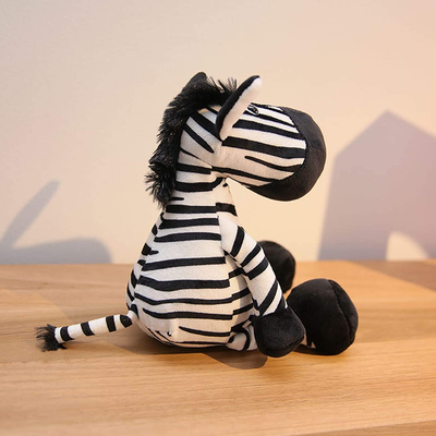 Playful Picks Stuffed Zebra Plush Toy For Kids 35cm