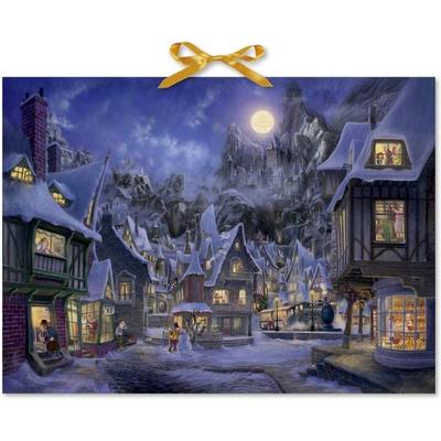 Wand-Adventskalender – Magisches Weihnachtsdorf