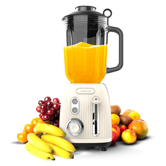 Cecotec Power Mixer Black Titanium RetroBeige (1200 W) (3885)