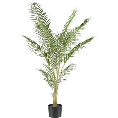 Kunstpalme CREATIV GREEN "Phönixpalme", grün, H:150cm, Kunststoff, Kunstpflanzen, mit 12 Wedeln