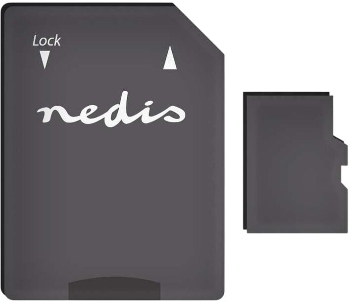 Tarjeta de Memoria microSDHC 32GB + Adaptador SD (Clase 10) - NEDIS