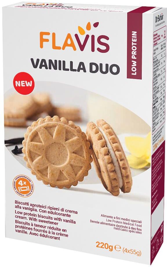 DR.SCHAR (SCHAER) SpA FLAVIS Vanilla Duo 220g